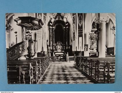 CPSM Clermont S/Berwinne Intérieur de l'Eglise