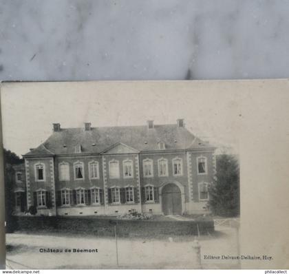 Seny // Chateau de Beemont 1912 Ed. Delvaux-Delhaize Huy
