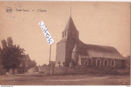 Foret-Trooz :  L'eglise  ( ecrit avec timbre )