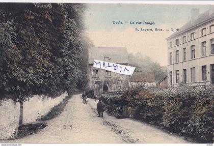 UKKEL - UCCLE : La rue rouge   (  voir scans )