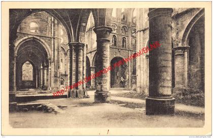Abbaye de Villers - Intérieur de l'église abbatiale - Villers-la-Ville
