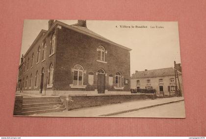 CPA - VILLERS LE BOUILLET ( HUY ) - LES ECOLES