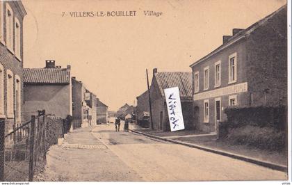 Villers-Le-Bouillet : village  (  avec timbre )   edit. Henrion - Crousse )