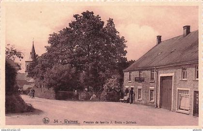 WEISMES - WAIMES - Pension de famille J. Bruis-Schieck