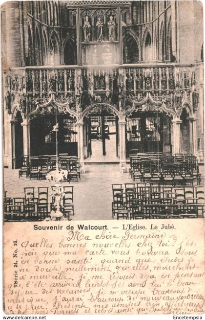 CPA Carte postale  Belgique Walcourt Souvenir Eglise le Jubé 1903 VM67071
