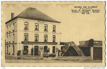 Walcourt :  Hotel  de L'aigle  ( ecrit avec timbre )