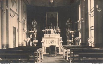 [-5%] BELGIQUE - Brabant Wallon - Eglise - Intérieur de léglise - Carte postale ancienne