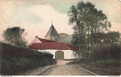 [-50%] Belgique - Fexhe le haut clocher - Chemin de léglise - St An belge phototypie - Colorisé - Carte Postale Ancienn