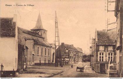 [-50%] Belgique - Oreye - Centre du village - Vranken - Clocher - Eglise - Carte