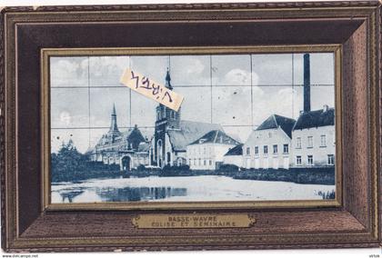 Basse Wavre  :  eglise et seminaire   1913