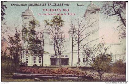 Brussel 1910 - Canada - Pastilles Rio (2711)