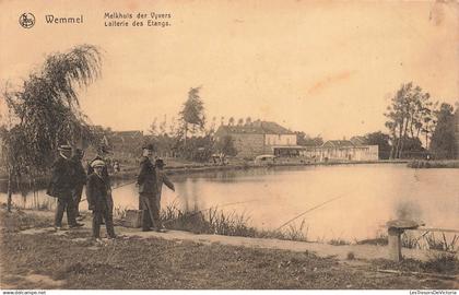 BELGIQUE - Wemmel - Laiterie des Etangs - Melkuis der Vyvers - pêche - village - Nels - Carte Postale Ancienne