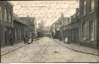 CPA Messines Mesen Westflandern, Rue des Chaudrons