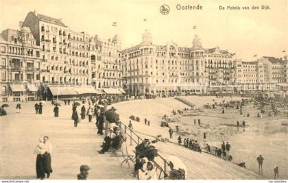 Oostende Ostende De Hotels van den Dijk La Digue et les Grands Hotels