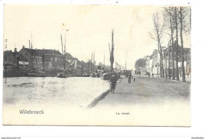 Willebroek - Le canal.