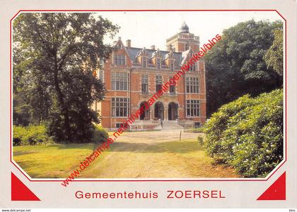 Gemeentehuis - Kasteel Park grondgebied Halle - Zoersel