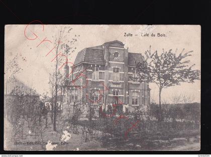 Zulte - Café du Bois - postkaart