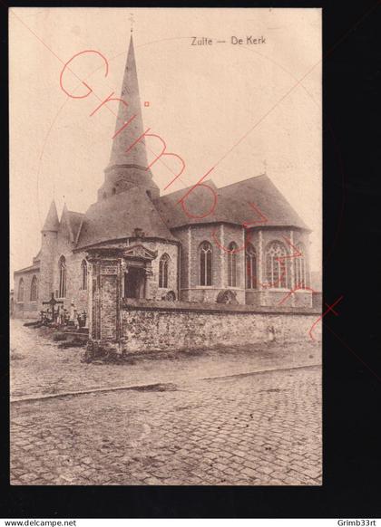 Zulte - De Kerk - postkaart