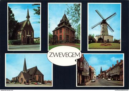 [-5%] BELGIQUE - Zwevegem - Multivues - Carte postale