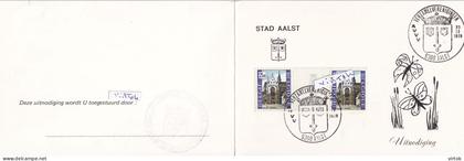 AALST :  Uitnodiging 1979 :   zie scans