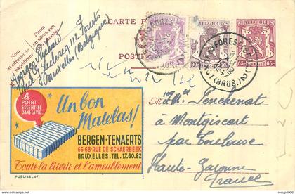 BELGIQUE   BRUXELLES  un bon matelats  BERGEN TEAERTS   2 scans