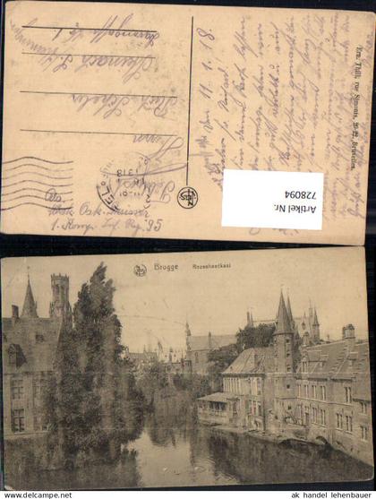 728094 Brugge Brügge Rozenhoedkaal Belgium
