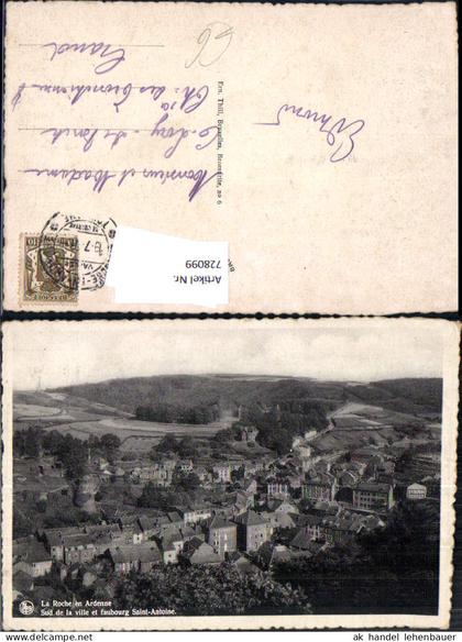 728099 La Roche-en-Ardenne La Roche en Ardenne Sud de la ville et faubourg Saint-Antoine Belgium