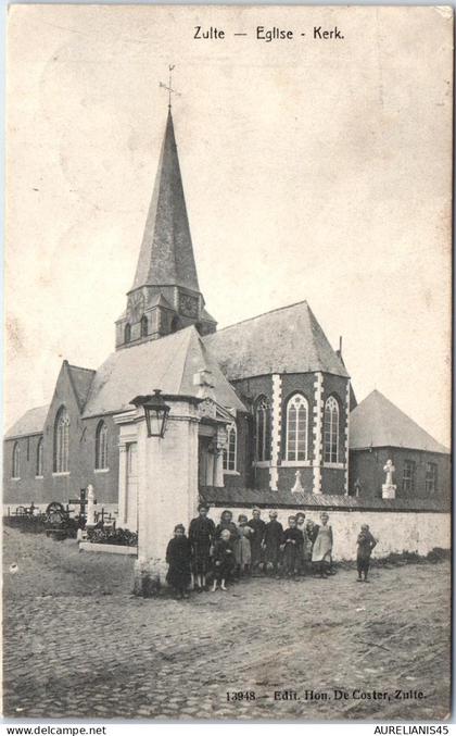 BELGIQUE - ZULTE - l'eglise