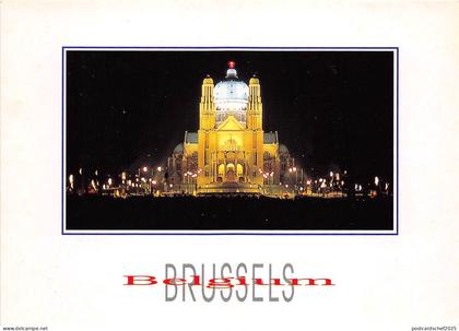 BR4069 Basilique de Kokelberg la nuit Bruxelles    belgium