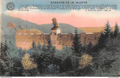 BR55959 Barrage de la Gileppe belgium