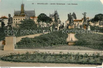 Bruxelles Br?ssel Jardin Botanique Les Statues