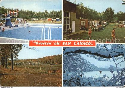 Lanaken Recreatie Centrum San Lanaco Freibad Campingplatz Winterpanorama