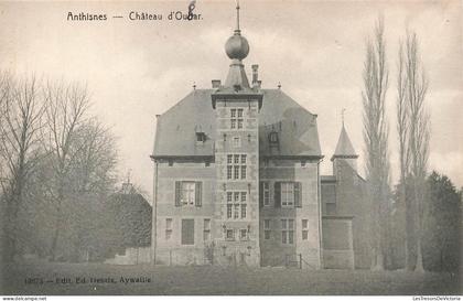 [-15%] BELGIQUE - Anthisnes - Château dOuhar - vue en façade - Carte postale Ancienne