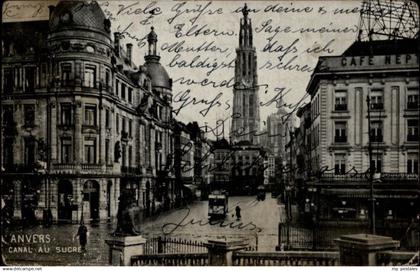 Anvers Antwerpen Anvers Canal sucre