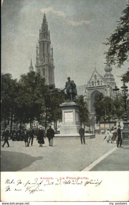 Anvers Antwerpen Anvers Place Verte