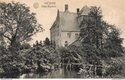 [-5%] BELGIQUE - Anzegem - Vichte - Oud Kasteel - Albert - pont - R. V. Ned - Carte postale ancienne