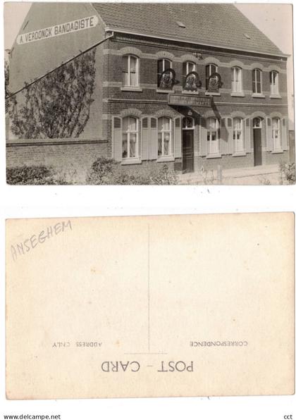 Anzegem  FOTOKAART  Winkel Adolphe Verdonck
