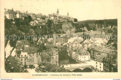 Luxembourg Luxembourg Faubourg du Grund et Ville haute