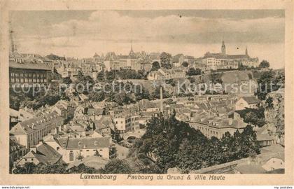 Luxembourg Luxembourg Faubourg du Grund et Ville haute