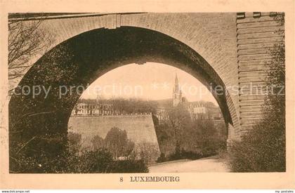 Luxembourg Luxembourg Torbogen Kirche