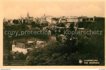 Luxembourg Luxembourg Vue generale