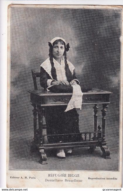 REFUGIEE BELGE    DENTELLIERE BRUXELLOISE