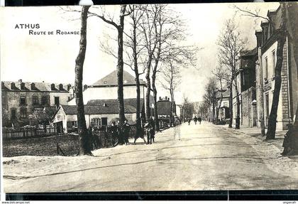 ATHUS : Route de Rodange - neuve - - Edit. Grand-Bazar Athusien