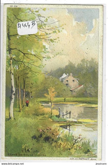 AUDERGHEM- OUDERGEM- L ETANG DE ROUGE CLOITRE