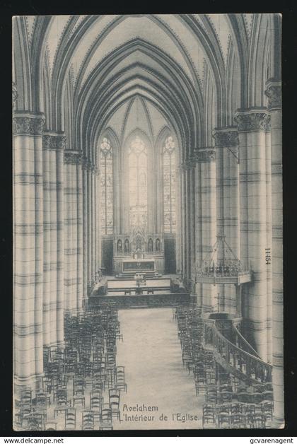 AVELGEM            L'INTERIEUR DE L'EGLISE