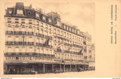 Belgique - BRUXELLES - Grand Hôtel de l'Espérance - Bruxelles-Midi