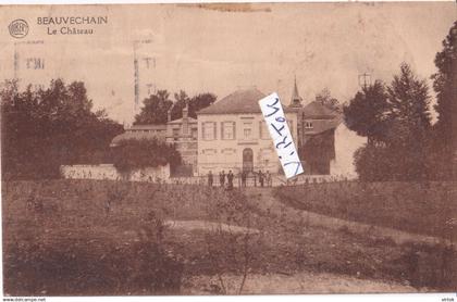 Beauvechain :  Le chateau    ( 1933  avec timbres )