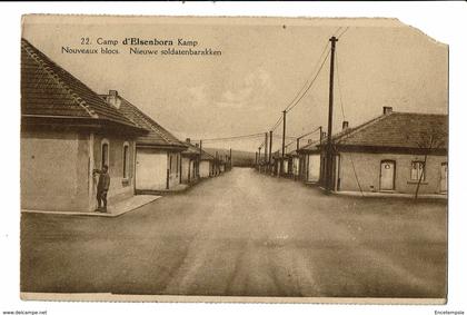 CPA - Carte Postale - Belgique -Elsenborn Kamp Nieuwe soldatenbarakken   VM809