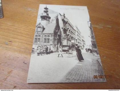 Blankenberge, Rue de l'Eglise coin de la Rue Longue