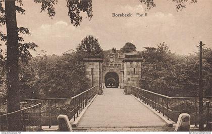 [-5%] BELGIQUE - Borsbeek - Fort II - Pont - Porte - Architecture - Uitgever A Bogaerts - Carte Postale Ancienne